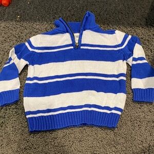 5 for $15. Blue and White Striped Sweater. 2T